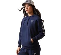 ARIAT Logo Womens Hoodie - Navy Eclipse XXL
