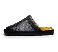 ARIAT Men's 2842 Silversmith Outdoor Indoor Western Suede Foam Cushioned Square Toe Slipper, Black Snake, 11 UK