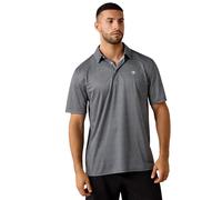 ARIAT Men's All Over Print Classic Fit Polo, Sky Rocket Pinwheel Geo Print, Large