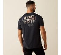 ARIAT American Bison Classic Fit T-Shirt - Charcoal Heather
