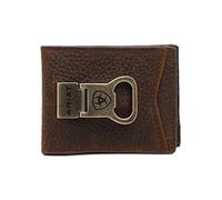 Ariat Men's Ariat Shield Bottle Opener Money Clip Bifold Wallet