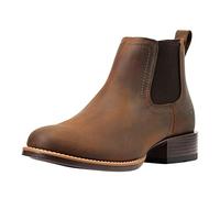 ARIAT Men's Booker Ultra Round Toe Western Boot, Distressed Brown, 9 UK