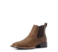 Ariat Mens Booker Ultra Square Toe Chelsea Boots, Distressed Tan, 6 UK
