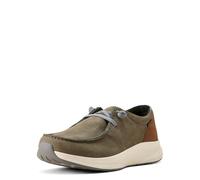 Ariat Mens Buckeye Waterproof Shoe, Dark Grey/Status Brown, 9.5 UK