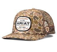 ARIAT Mens Duck Camo Patch Cap, Camo