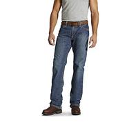 ARIAT Men's Flame Resistant M4 Low Rise Boot Cut Jean FR Relaxed Basic, Clay, 36W x 32L