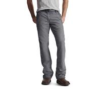 ARIAT Men's Flame Resistant M4 Low Rise Boot Cut Jean Pants, Grey, 32W x 32L