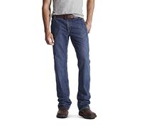ARIAT Men's Fr M4 Low Rise Workhorse Boot Cut Jeans, Flint, 32 W/34 L