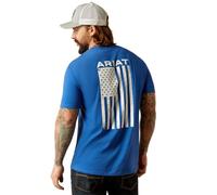 Ariat Men's Freedom T-Shirt, Royal Heather, XXL