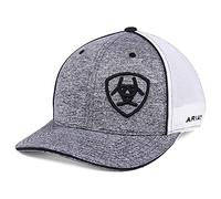 ARIAT Men's Gray Heather Cap, Black, One Size