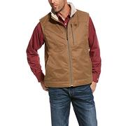 ARIAT Men's Grizzly Canvas Vest, Cub, L