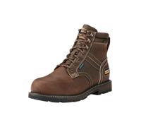 ARIAT Mens Groundbreaker Lace H2O Steel Toe Boot 9.5 Dark Brown