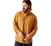 ARIAT Men's MNS Jurlington Rtro SNP Ls Shrt CMB Hny Shirt, Comb Honey, Large
