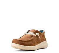 Ariat Men's Hilo Stretch Sneaker, Chestnut Suede, 8 UK