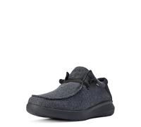 ARIAT Men's Hilo Stretch Sneaker, Heathered Smoke/Black, 7.5 UK
