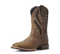 ARIAT Men's Hybrid Venttek Western Boot, Distressed Tan, 8 UK