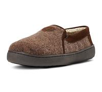 ARIAT Men's Indoor & Outdoor Rubber Bottom Lincoln Slippers, Brown, 10