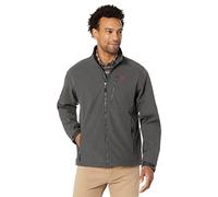 Ariat Men's Logo 2.0 Softshell Jacket, Char/Americana, M