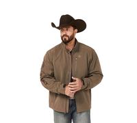 ARIAT Men's Logo 2.0 Softshell Jacket Coat, Banyan Bark, XL Tall
