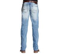 ARIAT Men's M2 Relaxed Scoundrel Boot Cut Jean, Dusty Road, 33W x 32L