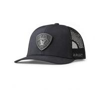 Ariat Men's Metal Shield Trucker Cap with Snapback Closure