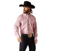 ARIAT Men's MNS Ezekiel Ls Shrt White Shirt, XXL