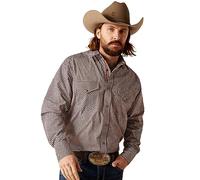 ARIAT Men's MNS Pro Scout SNP Ls Shrt White Shirt, XXL