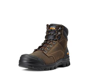 ARIAT Men's MNS Treadfast 6" H2o Drk BRN Fire and Safety Boot