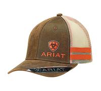 Ariat Men's Oil Corner Side Stripe Mesh, Brown, One Size
