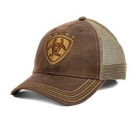 ARIAT Men's Oilskin Mesh Hat - Brown - One Size