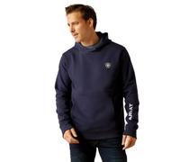 ARIAT Men's Rabere Hoodie Sweatshirt, Navy Eclipse, M