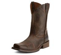 Leather western boots Ariat Rambler Wicker Marron 45