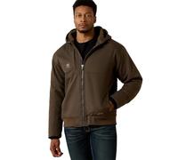 ARIAT Men's Rebar Dura Canvas Zip-Front Work Jacket Big And Tall Loden XX- Tall US