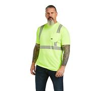 ARIAT Men's Rebar Hi-vis Ansi T-Shirt, Hi-vis Yellow, Medium