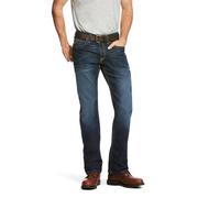 ARIAT Men's Rebar M4 Relaxed Durastretch Edge Boot Cut Jean, Maritime, 35W x 30L