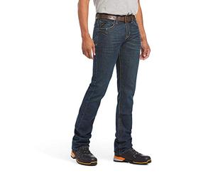 ARIAT Men's Rebar M7 Slim Durastretch Edge Stackable Straight Leg Jean, Bodie, 40W x 32L