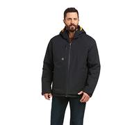 ARIAT mens Rebar Storm Fighter 2.0 Waterproof Jacket, Black, M