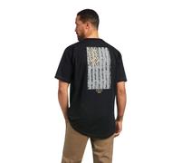 Ariat Men's Rebar Workman Reflective Flag T-Shirt