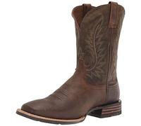 Ariat Men's Ridin High Western Boot, Pecan Brown, 11