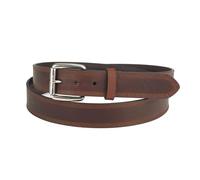 ARIAT Men's Rollershirt Triple Stitch Leather Belt, Dark Copper, 32