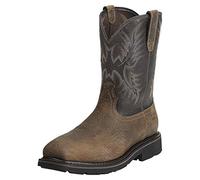 ARIAT Men's Sierra Puncture Resistant Steel Toe Work Boot, Earth/Black Crunch, 6 UK