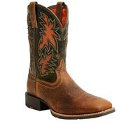 ARIAT Men's Sport Cool Venttek Wide Square Toe Cowboy Boot Western, Buff Tan, 12