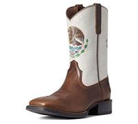 Ariat Women's Fatbaby Heritage Western Cowboy Boot, Chocolate/Coastal Cream, 8.5 UK