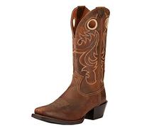 Ariat Men's Sport Square Toe Western Cowboy Boot, Powder Brown, 7.5 D US