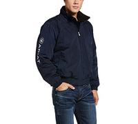 ARIAT Mens Stable Coat Jacket Black - Lightweight Waterproof Sprayproof