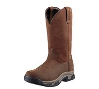 ARIAT - Mens Terrain Pull-On H2O Riding Endurance Shoes, 8.5 W UK, Distressed Brown