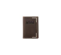 ARIAT Men's Thick Stitch Work Trifold Wallet, RFID Blocking, Leather, Brown