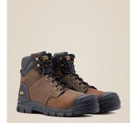 Ariat Men's Treadfast Waterproof Safety Work Boots - Dark Brown, Size 12