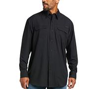 ARIAT Men's Venttek Outboundclassic Fit Shirt, Black, Large