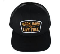 Ariat Men's Work Hard Live Free Mesh Back Trucker Hat